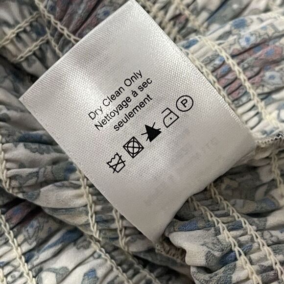 VERONICA BEARD Fahra Mini Dress Size 8 Multicolor NEW Smocked Ruffle Designer - Picture 14 of 15